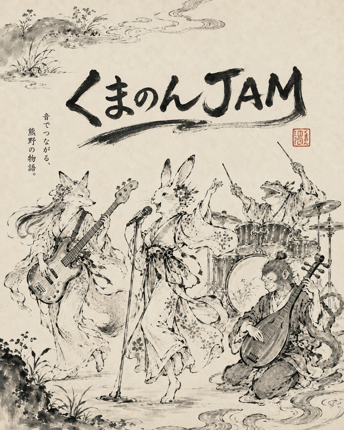 くまのんJAM キービジュアル